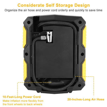 TurboVolt™ Smart Digital Tire Inflator Pro