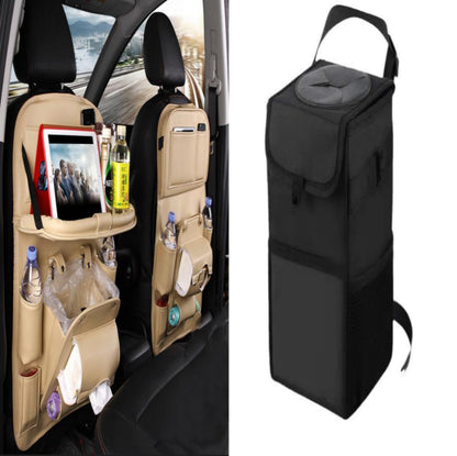 Luxury PU Leather Car Seat Organizer